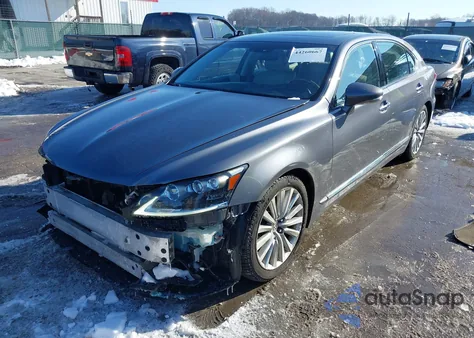 2016 Lexus Ls 460 L из США, поврежденный, VIN JTHDL5EF8G5007907